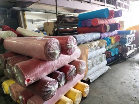ขายส่งผ้าฝ้ายสี